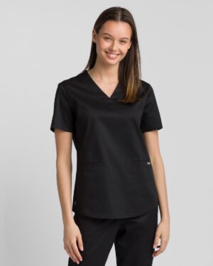 Bluza medyczna damska COMFY SOFT BLACK