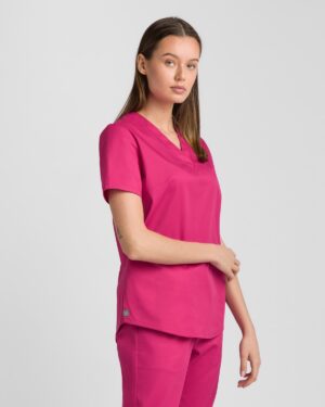 Bluza medyczna damska COMFY SOFT PINK