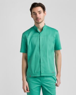 Bluza medyczna męska BASIC PRO GREEN